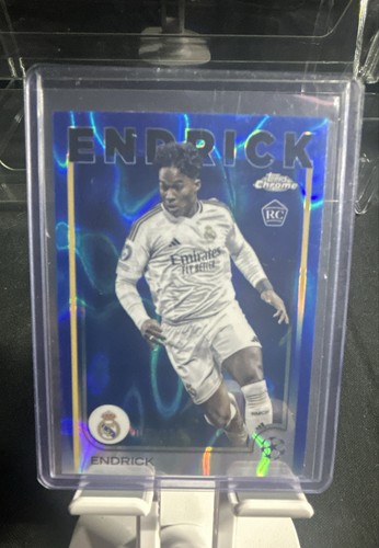 Endrick 2024 Topps Chrome Blue Refractor /150