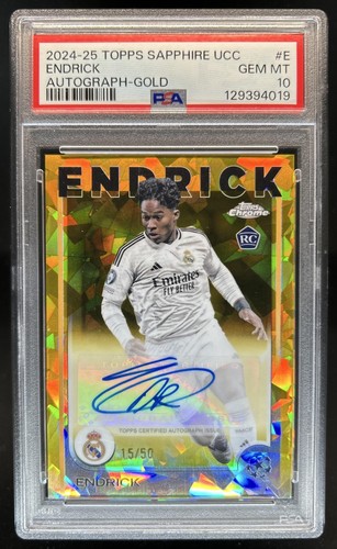 Endrick 2024 Topps Chrome Gold Refractor /50