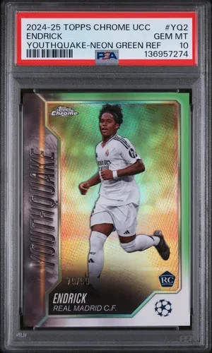 Endrick 2024 Topps Chrome Green /99