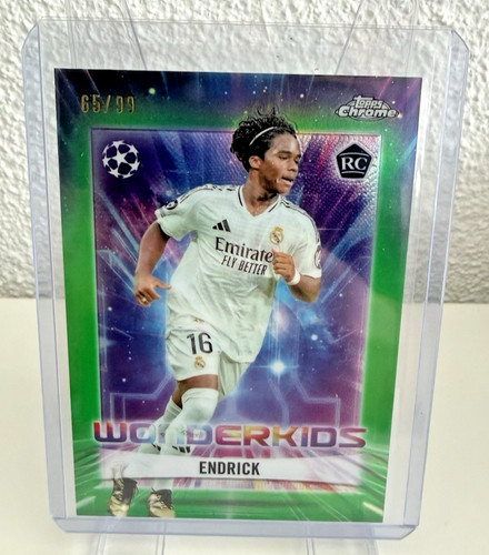 Endrick 2024 Topps Chrome Green /99