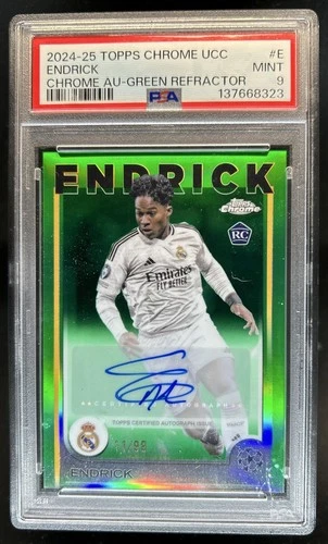 Endrick 2024 Topps Chrome Green Refractor /99