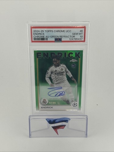 Endrick 2024 Topps Chrome Green Refractor /99