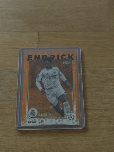 Endrick 2024 Topps Chrome Logofractor /25