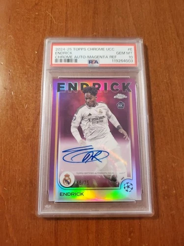 Endrick 2024 Topps Chrome Magenta