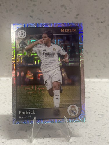 Endrick 2024 Topps Chrome Merlin Mojo Refractor