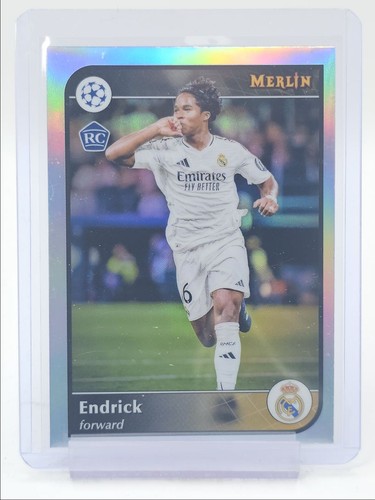 Endrick 2024 Topps Chrome Merlin Refractor #16