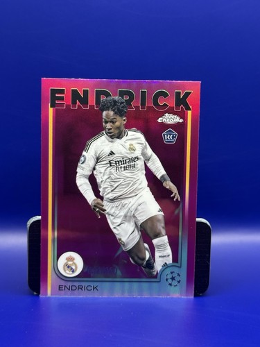 Endrick 2024 Topps Chrome Pink Refractor