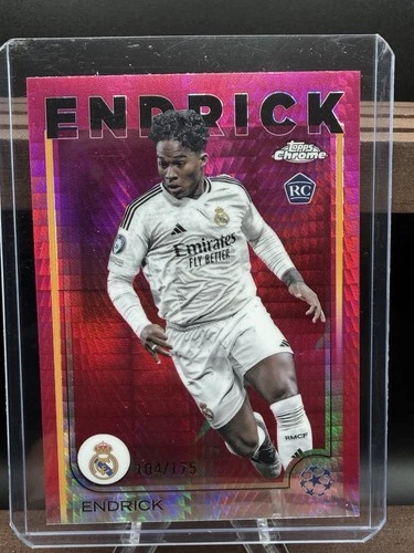 Endrick 2024 Topps Chrome Pink Shimmer /175