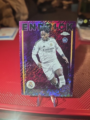 Endrick 2024 Topps Chrome Pink Shimmer
