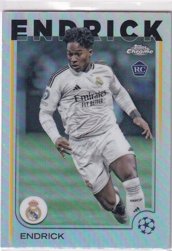 Endrick 2025 Topps Chrome Refractor