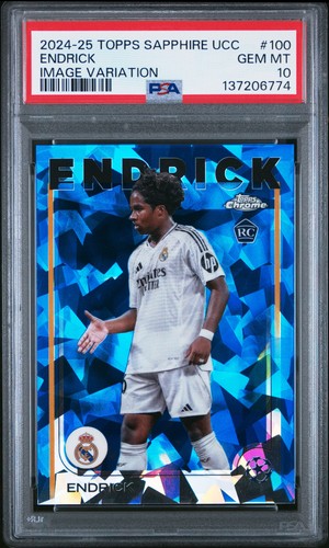 Endrick 2024 Topps Chrome Sapphire