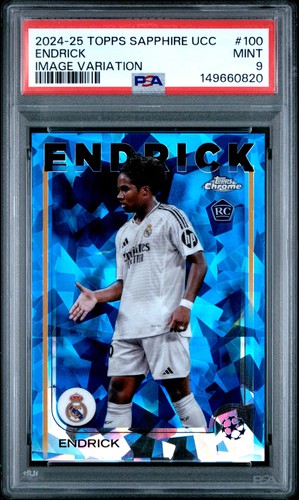 Endrick 2024 Panini Chrome Sapphire