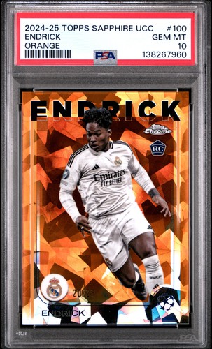 Endrick 2024 Topps Chrome Sapphire Edition /25