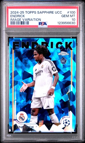 Endrick 2024 Topps Chrome Sapphire Edition Sapphire Edition