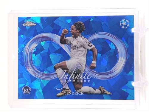 Endrick 2024 Topps Chrome Sapphire Infinite /∞