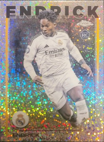 Endrick 2024 Topps Chrome Speckle