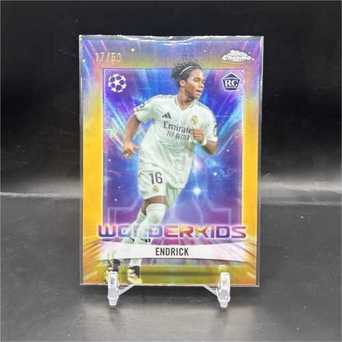 Endrick 2024 Topps Chrome UEFA /50