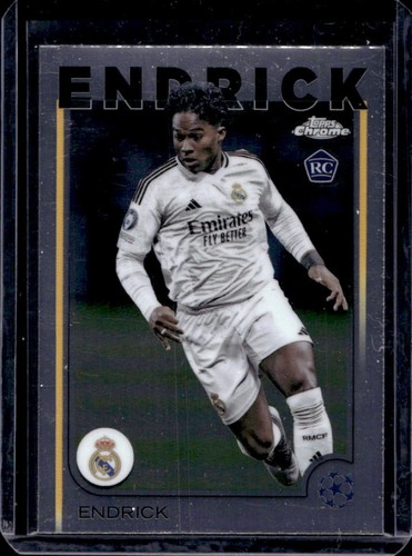 Endrick 2024 Topps Chrome UEFA