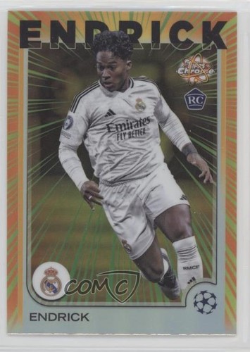 Endrick 2024 Topps Chrome UEFA Club Competitions /17