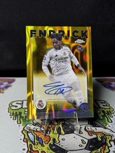 Endrick 2024 Topps Chrome UEFA Club Competitions /50