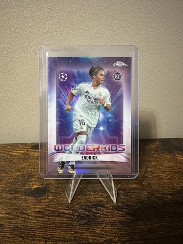 Endrick 2024 Topps Chrome UEFA Club Competitions