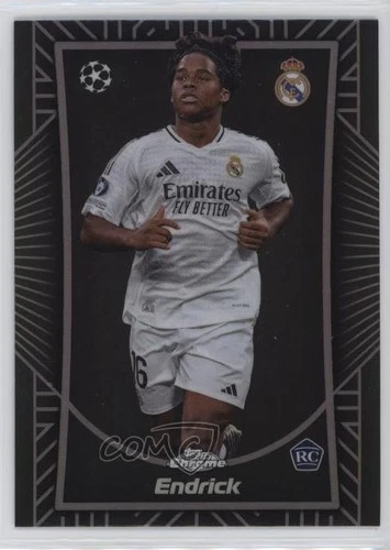 Endrick 2024 Topps Chrome UEFA Club Competitions