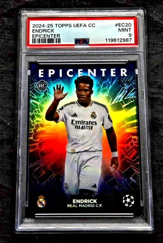Endrick 2024 Topps Chrome UEFA /EC20