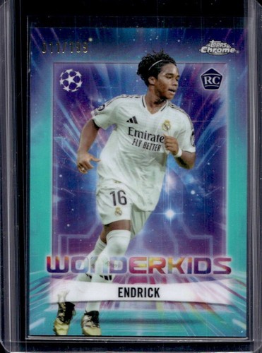 Endrick 2024 Topps Chrome Water Refractor /199