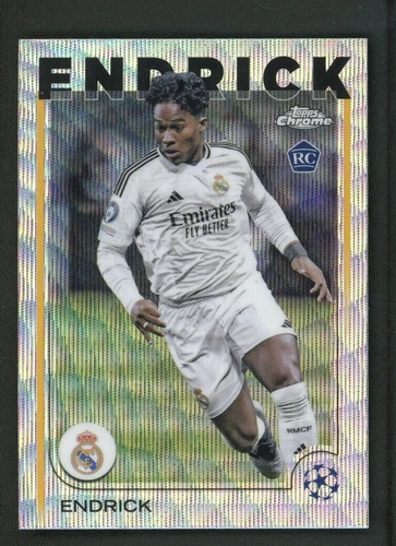 Endrick 2025 Topps Chrome Wave