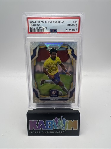 Endrick 2024 Panini Copa America Silver Prizm
