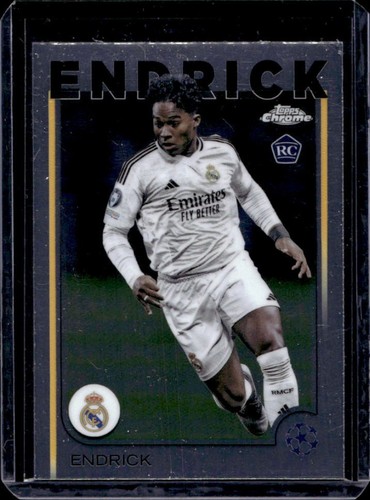 Endrick 2024 Topps Cromo UEFA #100