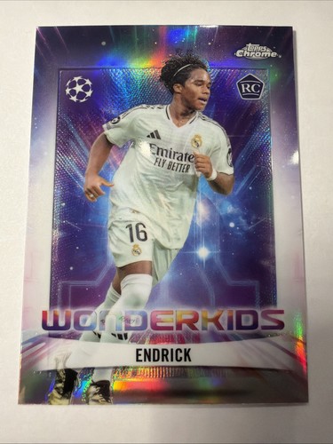 Endrick 2024 Topps Cromo UEFA Club Competiciones