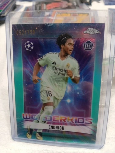 Endrick 2024 Topps Cromo UEFA Clubes Competiciones /199