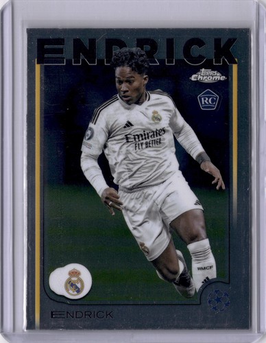Endrick 2024 Topps Cromo UEFA Clubes Competiciones