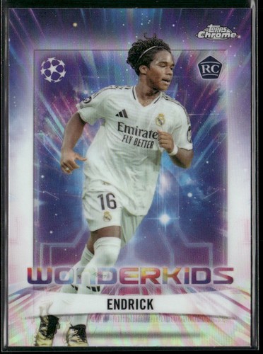 Endrick 2024 Topps Cromo UEFA Clubes Competiciones