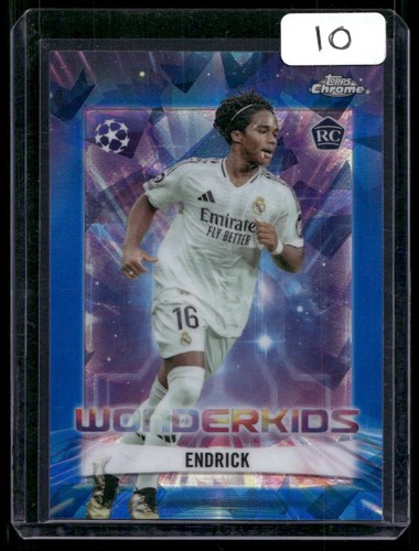 Endrick 2024 Topps Cromo UEFA Clubes Competiciones WK-2