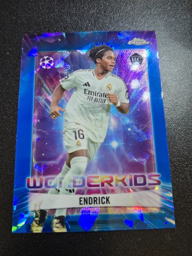 Endrick 2024 Topps Cromo Zaffiro Sapphire