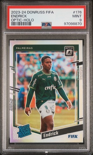 Endrick 2023 Panini Donruss FIFA Holo Prizm Optic