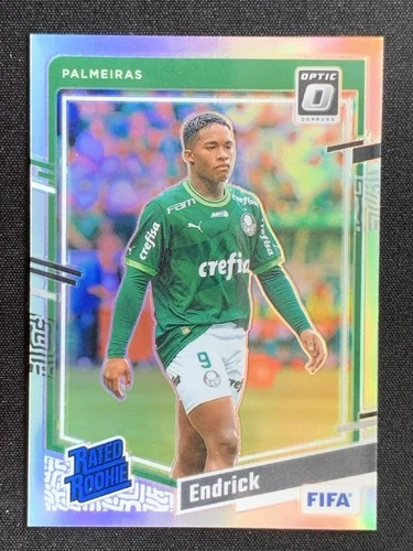 Endrick 2024 Panini Donruss FIFA Optic Prizm Holo /Z1A