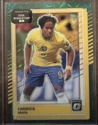 Endrick 2025 Panini Donruss Mojo Verde Óptico /49