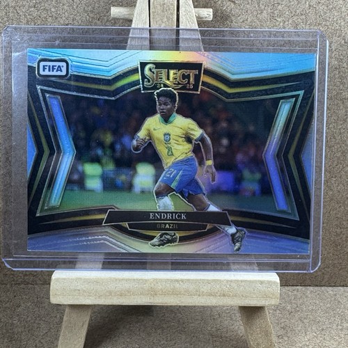 Endrick 2024 Panini FIFA Select Plata Prizm