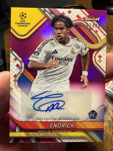 Endrick 2024 Topps Finest /75