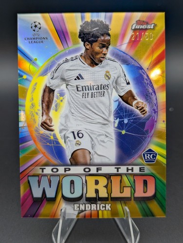 Endrick 2024 Topps Finest Gold /50