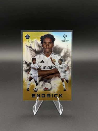 Endrick 2024 Topps Finest Gold Refractor /50