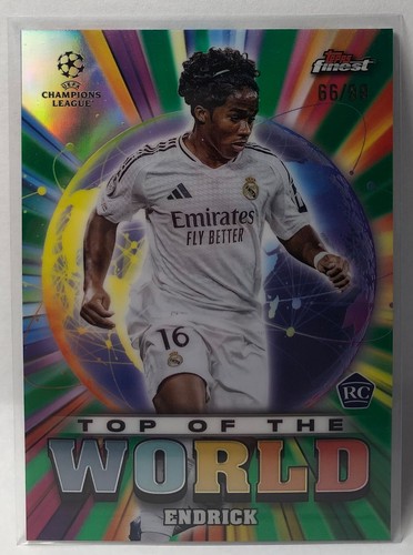 Endrick 2024 Topps Finest Green /99