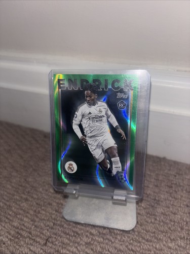 Endrick 2024 Topps Finest Green Lava Refractor