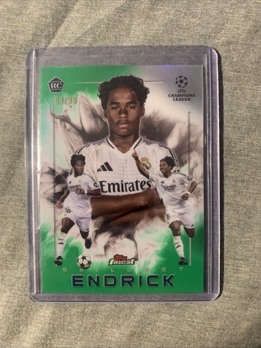 Endrick 2024 Topps Finest Green Refractor /99