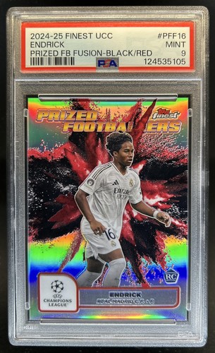 Endrick 2024 Panini Finest Nero/Rosso #PFF-16