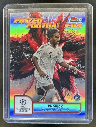 Endrick 2024 Panini Finest Nero/Rosso Rifrattore #PFF-16