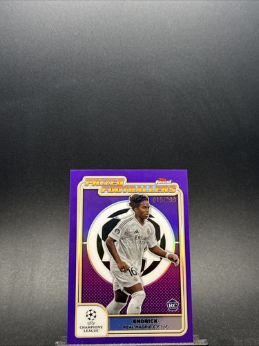 Endrick 2024 Topps Finest Purple /299
